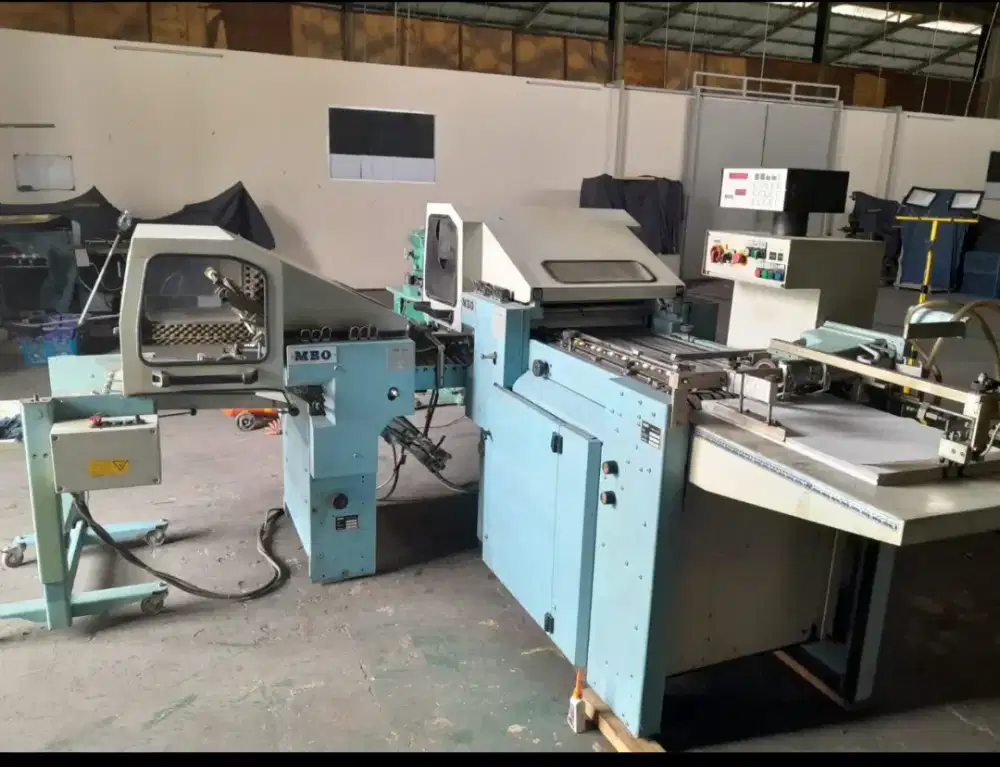 Mesin lipat MBO import