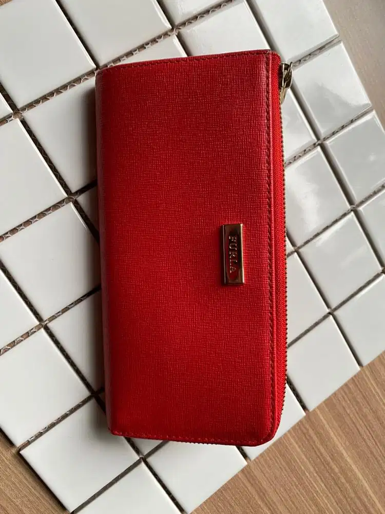FURLA LONG ZIP WALLET dompet panjang / dompet wanita / remaja / cewek