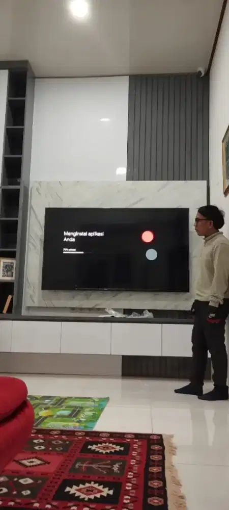Breket tv led 50-65 inci +pasang