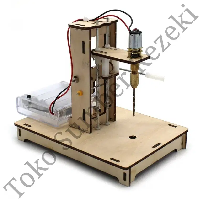 Mini Desk Bench Drill Wood Block Building Education Project CNC Mesin