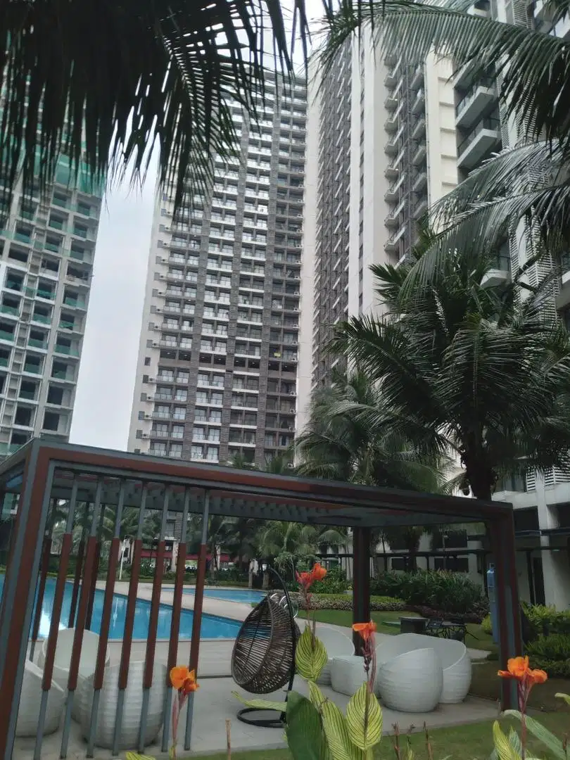 Apartemen Skyhouse Type Studio Semifurnished View Kolam View Taman