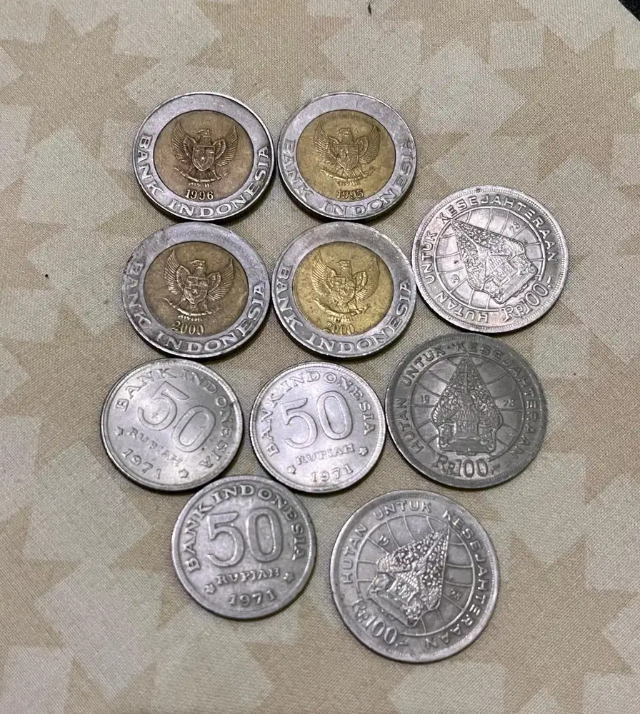 Uang Jadul Koin tahun 1971