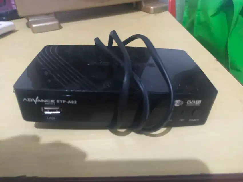 Set top box advance stp-A02 hitam