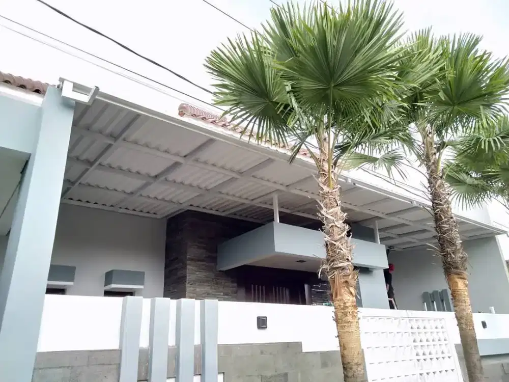 Kanopi alderon plafon pvc solarflat kaca & canopy solartuff minimalis