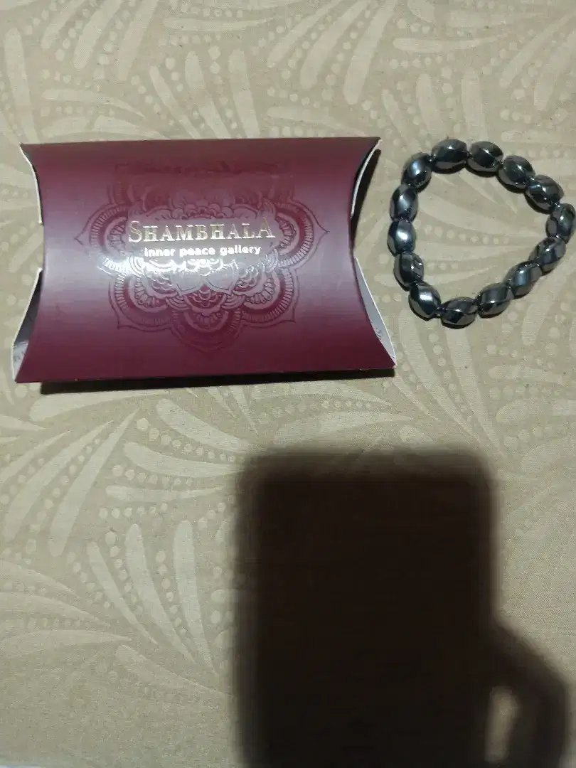 Gelang Kesehatan Hematite(peredaran darah,dll)