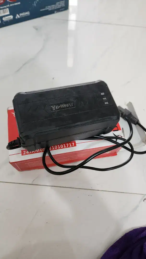Charger Baterai Motor Listrik Uwinfly T3S 72V 20AH