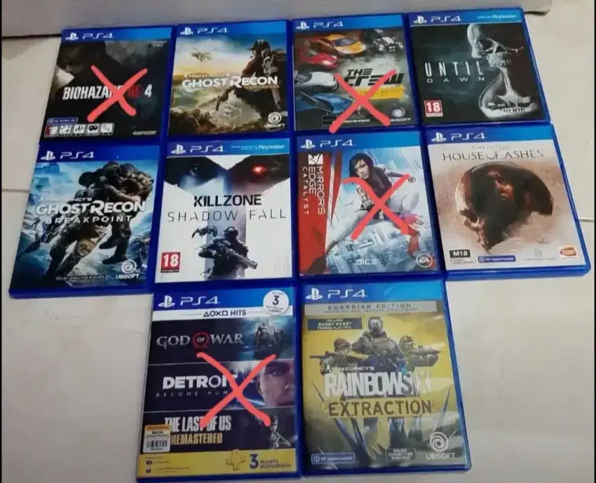 BD PS4 Variasi Judul