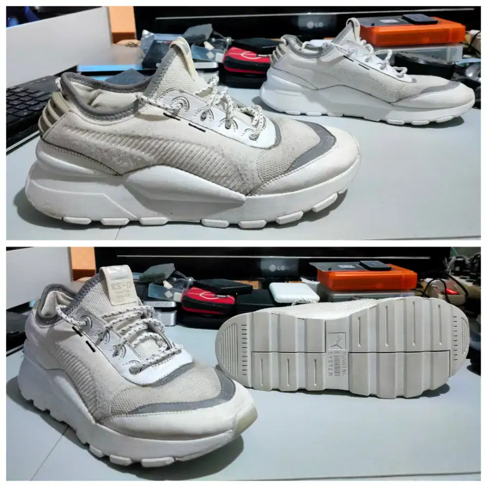 Sepatu PUMA RS-0 Optic POP ( size 43 sneaker basket running )