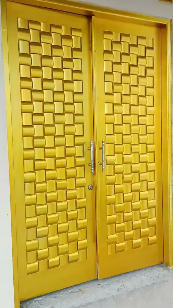 Pintu motif anyam dan model lainnya
