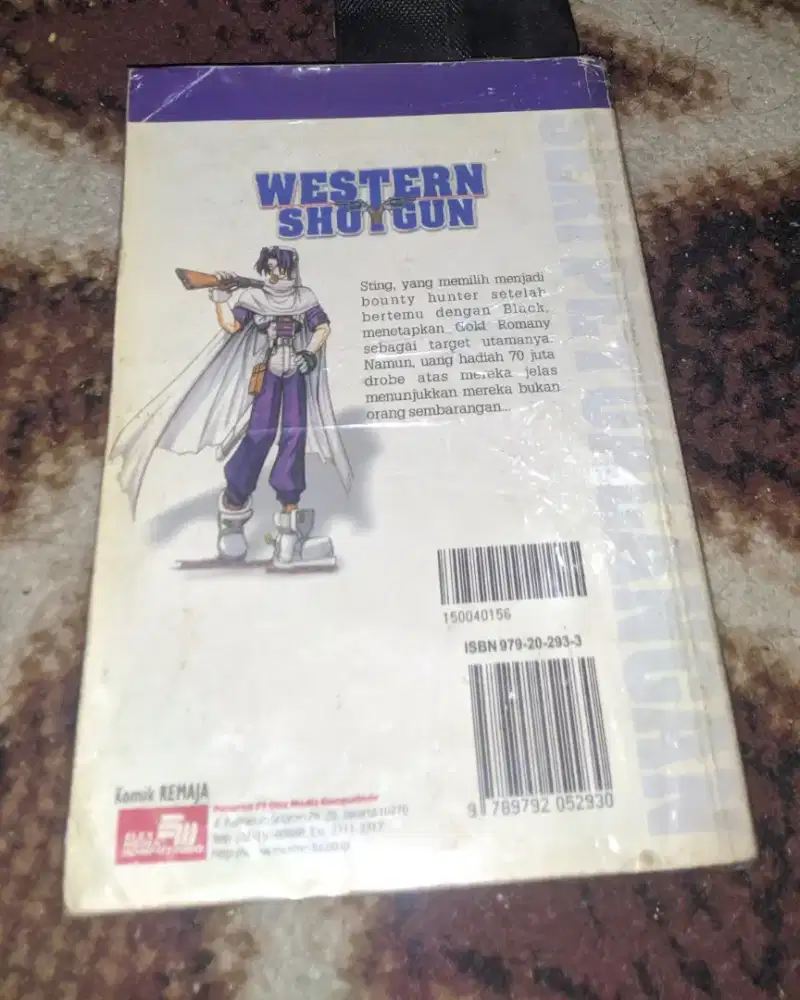 Komik western shotgun