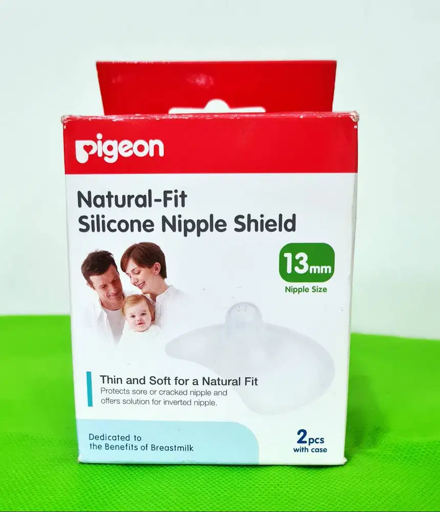 Pelindung Puting - Pigeon Natural Fit Silicone Nipple Shield
