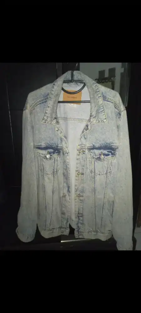 Jaket PULL&BEAR DENIM Original ukuran L