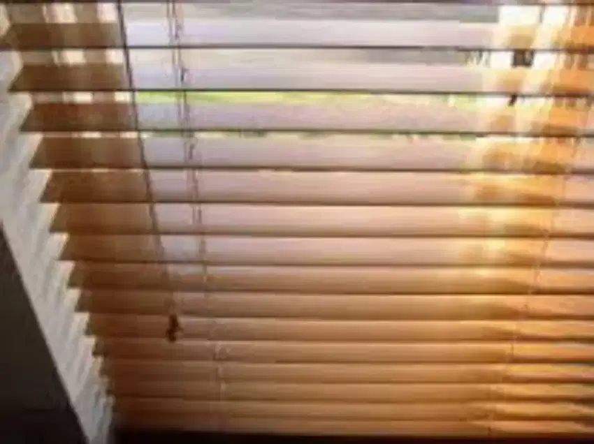 Gorden wood blinds - krey kayu