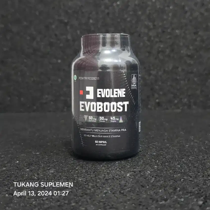 Evolene Evoboost 60 Capsul Natural Test Booster