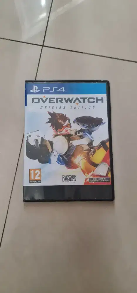 Jual obral kaset cd ps original ps 4 overwatch