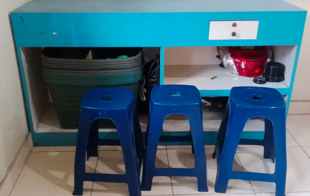 Kursi Plastik 1 set isi 3 Pc MURAH!!!
