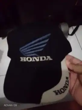 Topi Honda Black mantul