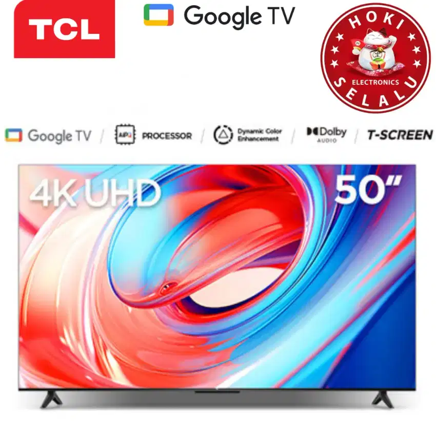 TCL Smart Google TV 50 Inch 50V6B T Screen 4K UHD Digital Dolby Audio