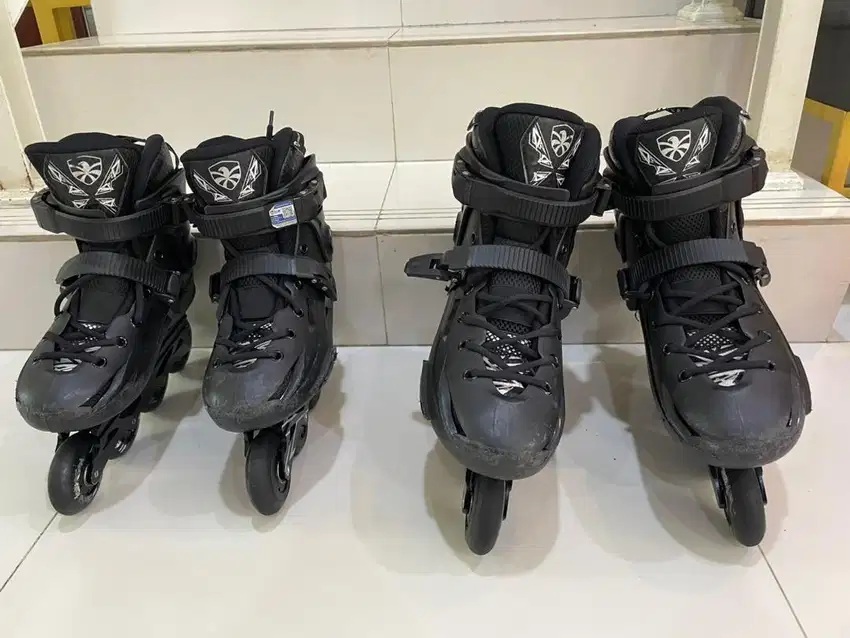 1 pasang Flying Eagle sepatu roda inline roller skate Bagus Murah