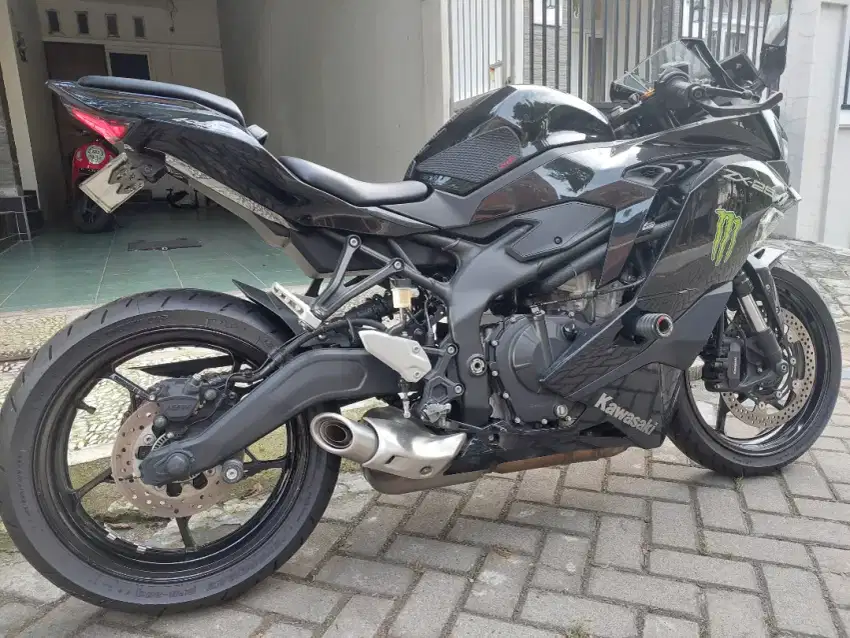 Zx25R tahun 2022 KM 1000 an