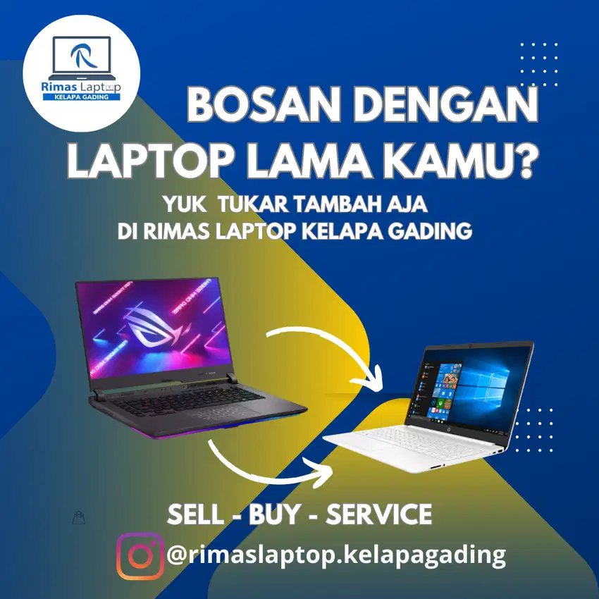 MENERIMA TUKAR TAMBAH LAPTOP