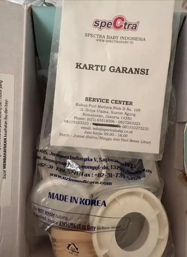 Pompa Asi Spectra+ (kondisi sangat baik)