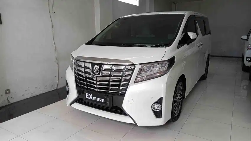 Toyota Alphard 2.5 G (ATPM) A/T 2015