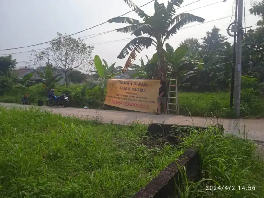 Dijual tanah kavling pesona ciangsana