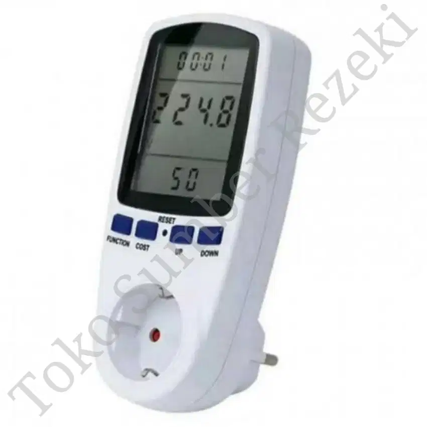KWH Meter Digital Meteran Listrik Volt Watt Ampere Meter Usage LCD