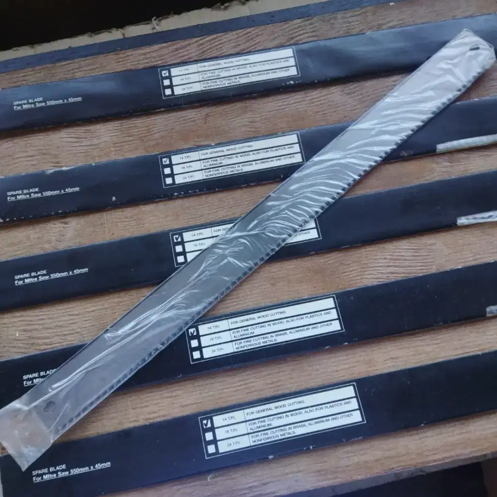 Sparepart  Blade Mitre Saw 550mm x 45mm Gergaji