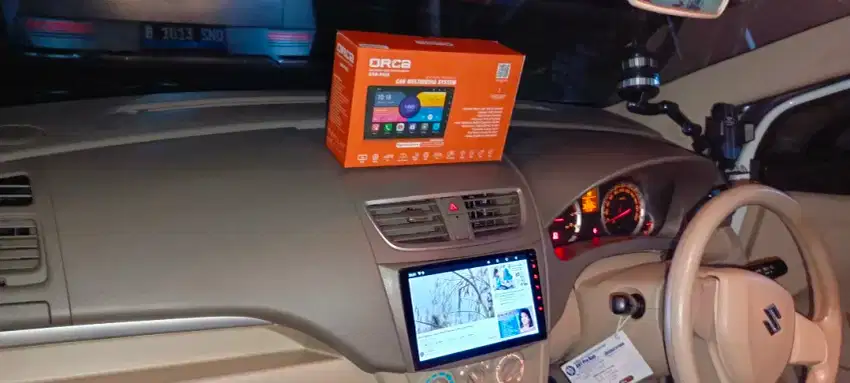 Pemasangan head unit android orca 9 inc di Suzuki ertiga