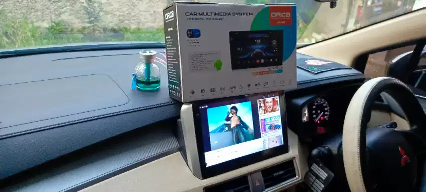 Pemasangan head unit android orca  10 inc di Mitsubishi Expander