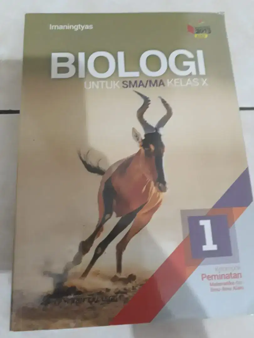 Buku pelajaran Biologi