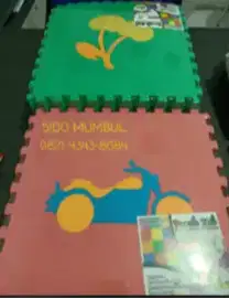 Puzzle Lantai Motif Kecil Gambar