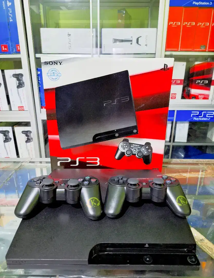 PS3 500GB FULL GAME BARU GARANSI