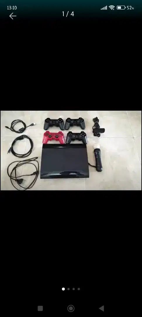 PS3 superslim lengkap