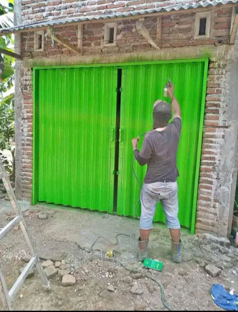 Follding gate rolling door murah