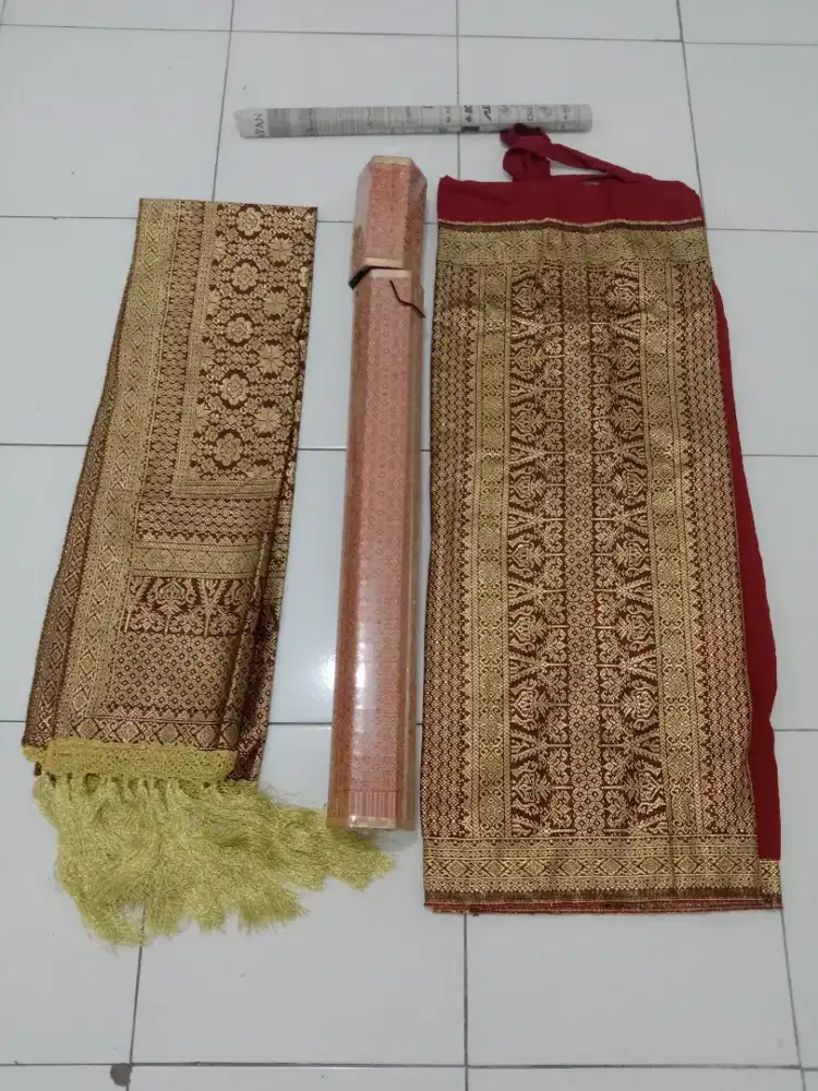 Songket Palembang asli