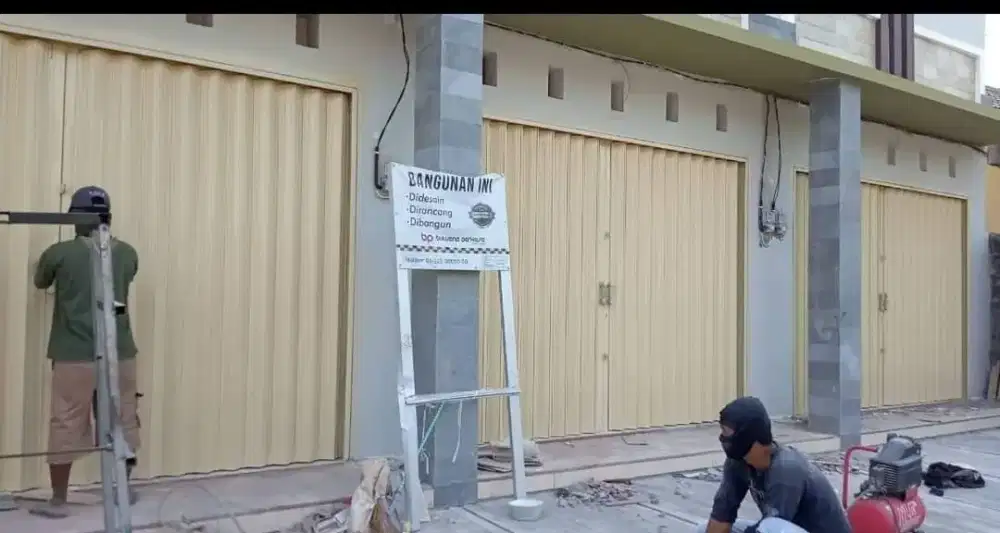 Bengkel pintu harmonika folding gate jogja sleman bantul kulon progo