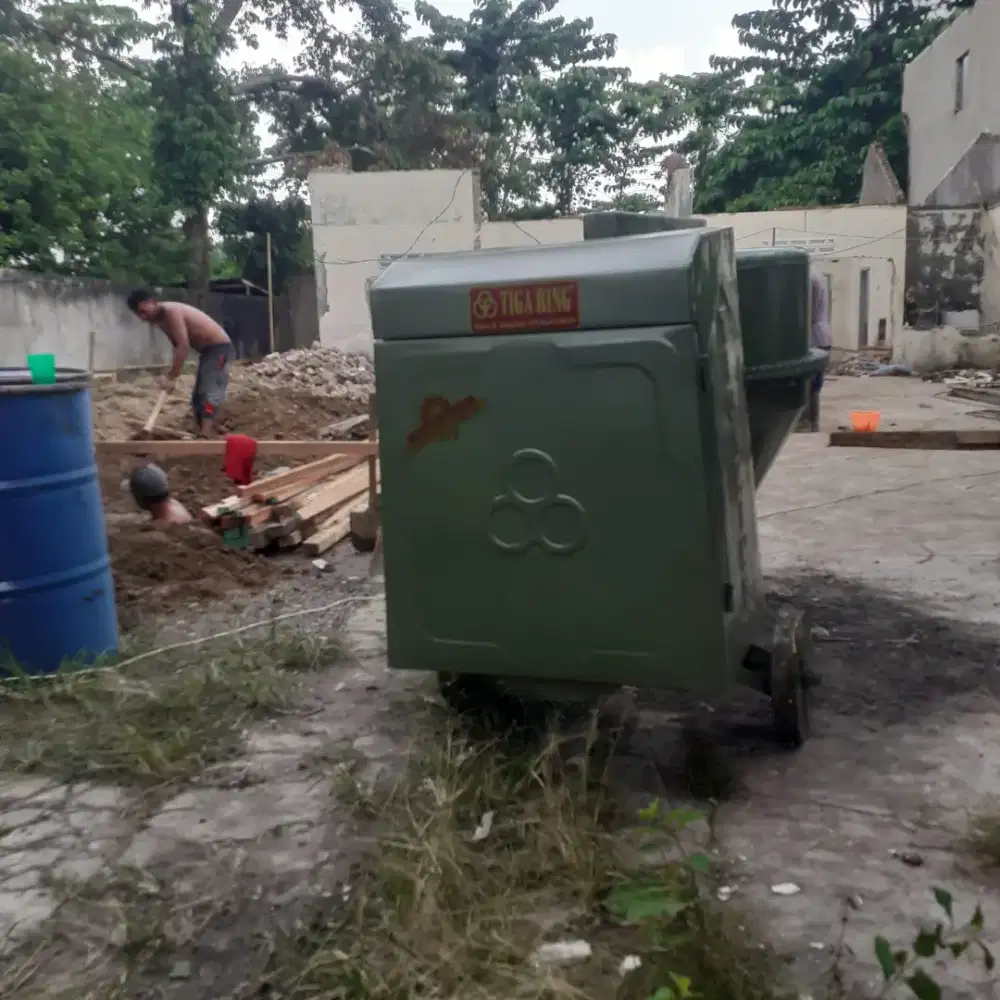 Molen Tiga Ring Gigi-350ltr + Mesin R175 ( Siap Pakai)