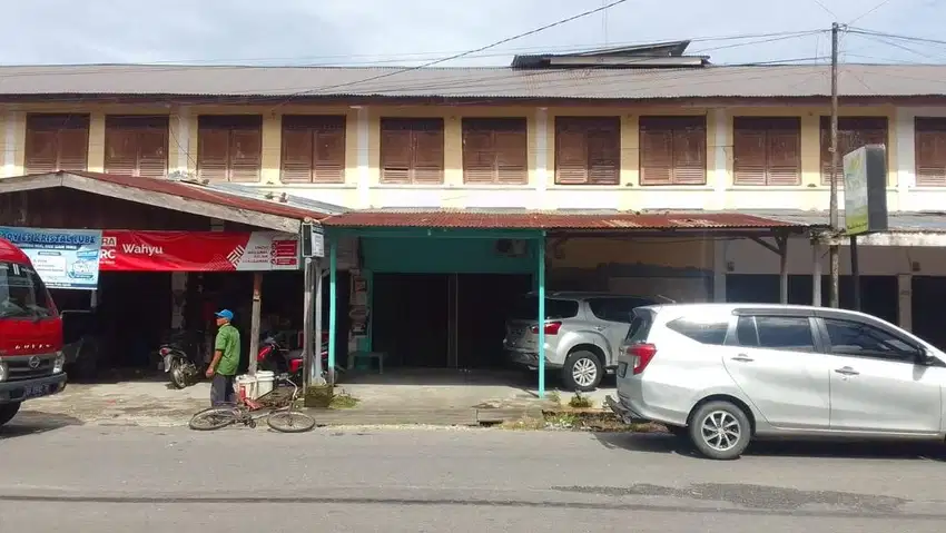 Dijual ruko 2 pintu, 2 lantai, lokasi jalan perdagangan pasar singkil