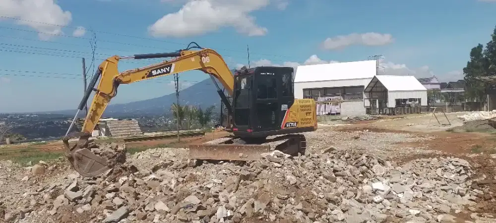 Vibro dozer wales beko crane excavator pc75 becko pc78 breaker pc50