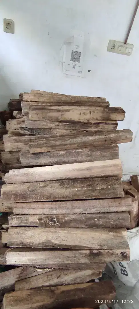 Jual Kayu Balok Kaso potongan 40 CM kerajinan handicraf