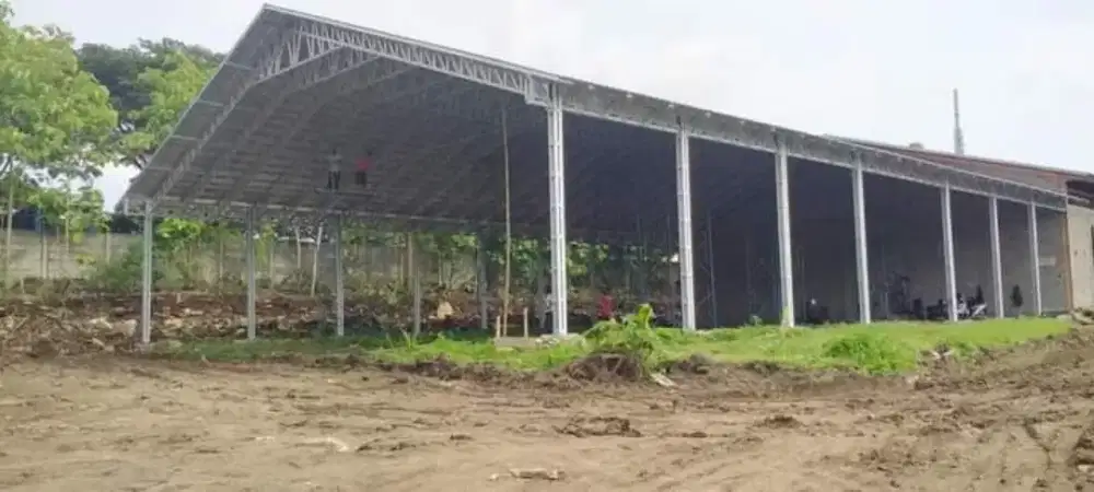 Rangka atap baja ringan atap uj87k87