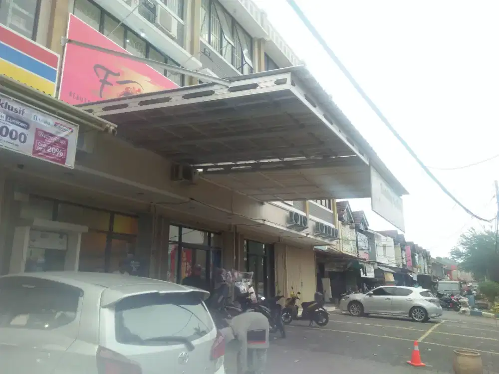 Kanopi baja ringan tiang gantung