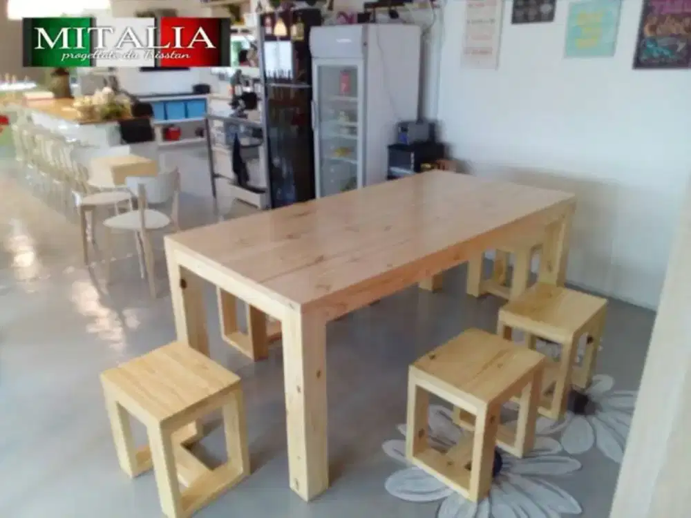 Menerima tempahan meja kursi cafe