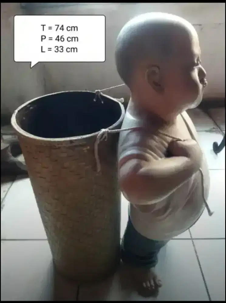 Patung pajangan tempat payung