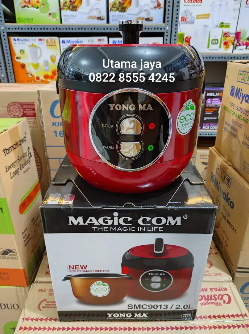 RICE COOKER YONGMA MANUAL SMC-9013 (BARU DAN BERGARANSI 2TH)