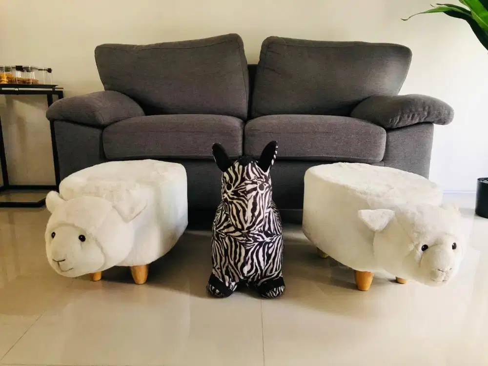 Mainan dudukan anak bentuk hewan