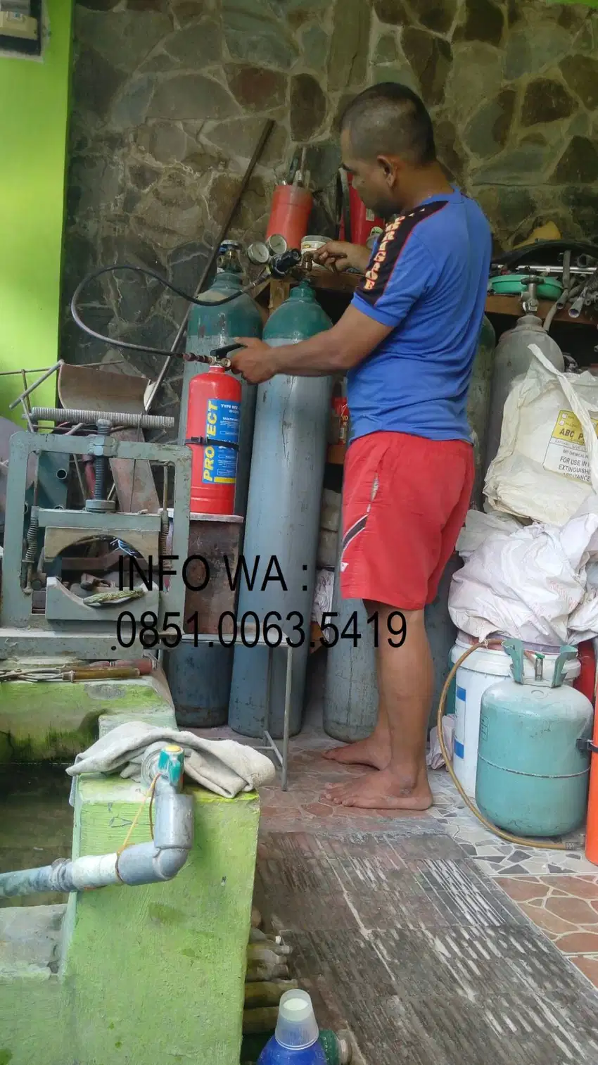 ISI ULANG (REFILL) APAR (TABUNG PEMADAM API).